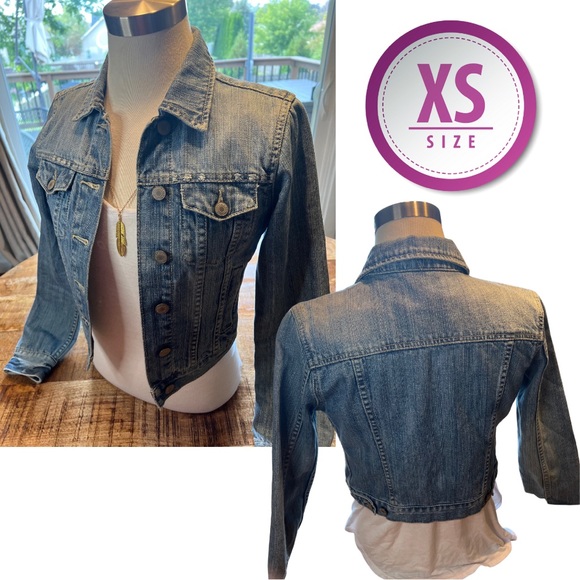 XS Denim American Eagle Jacket - Picture 2 of 3